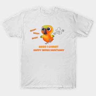 HWS Nerdy Birdy ~ Sun Conure T-Shirt